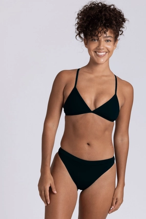 Holland Bikini Bottom - Black inclusive swimwear styles, all season swimwear options