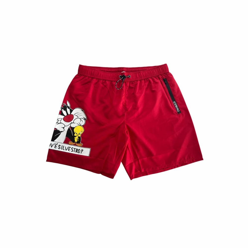 Iceberg Polyester Men's Swimwear mens full coverage swimwear, stylish mens swim trunks