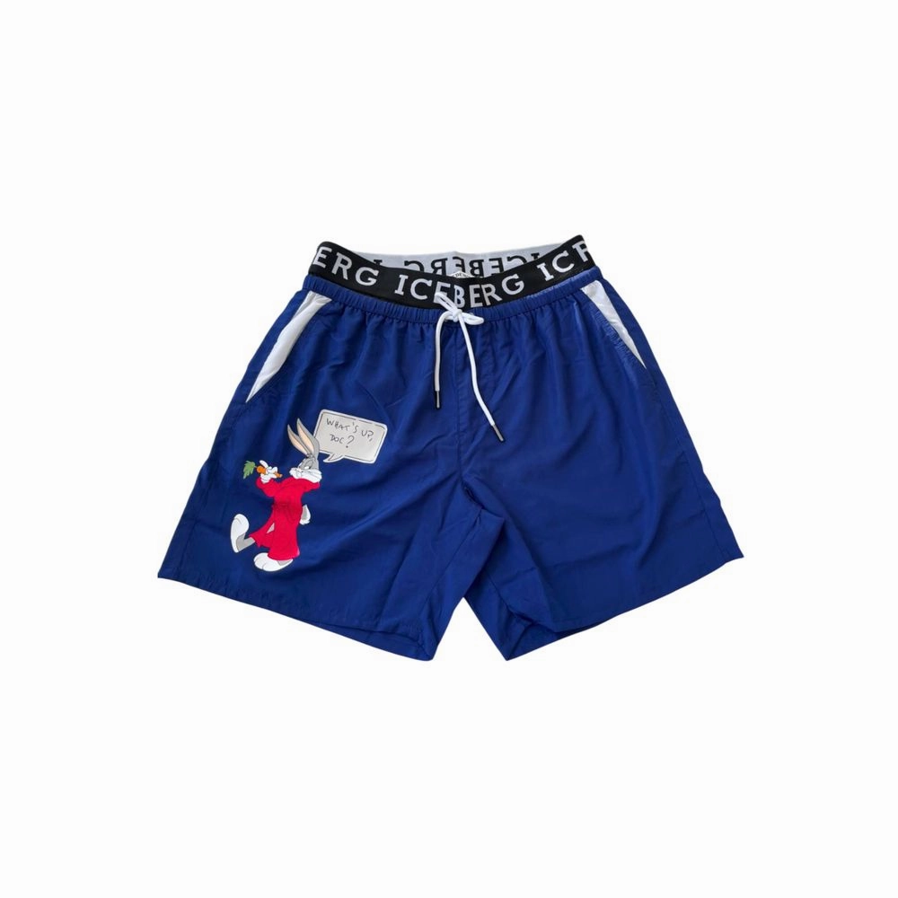 Iceberg Polyester Men's Swimwear mens full coverage swimwear, stylish mens swim trunks