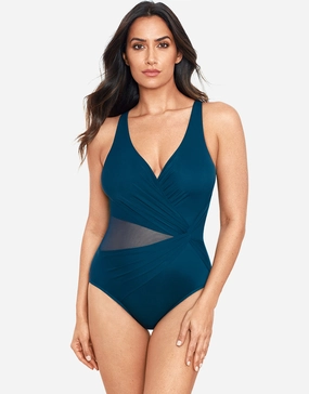 Illusionist Circe Swimsuit - Nova tummy control swimwear women, slimming swimsuits