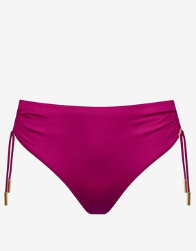 Impact Adjustable Bikini Pant - Berry Glaze adjustable swim bottoms women, flattering bikini bottoms