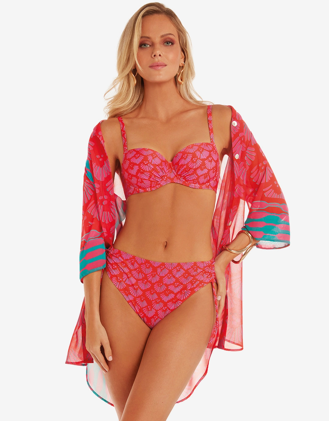 Indian Underwired Moulded Bikini Set full coverage swim tops, cute bikini tops