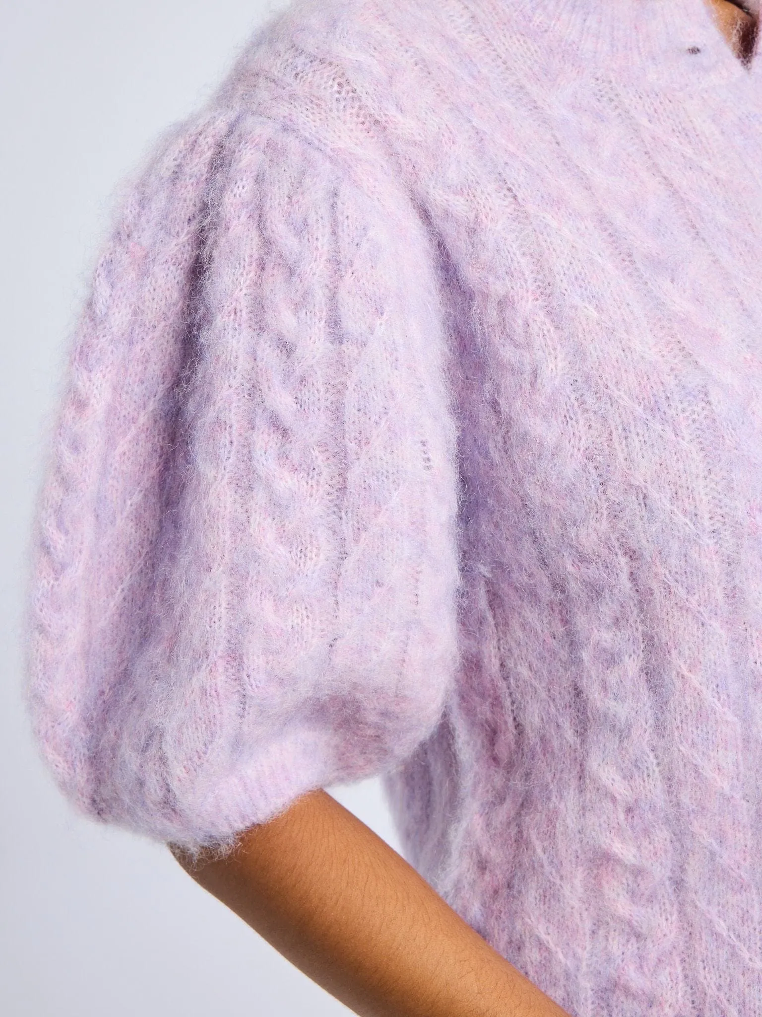 Isa Cardigan in Lilac