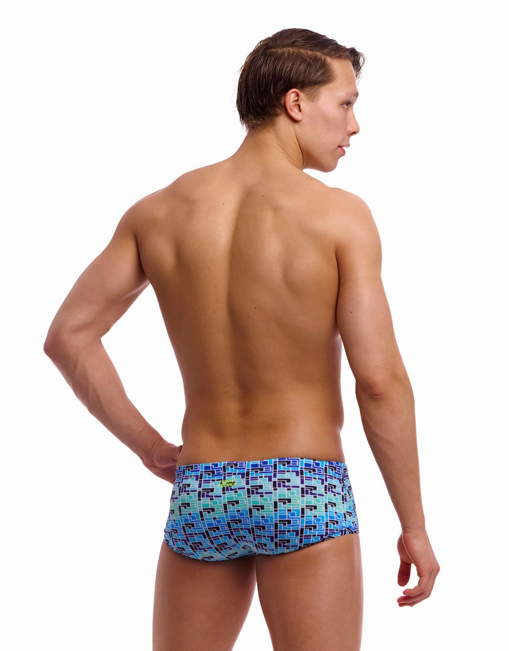Jack Stack Sidewinder Swim Trunks - Blue