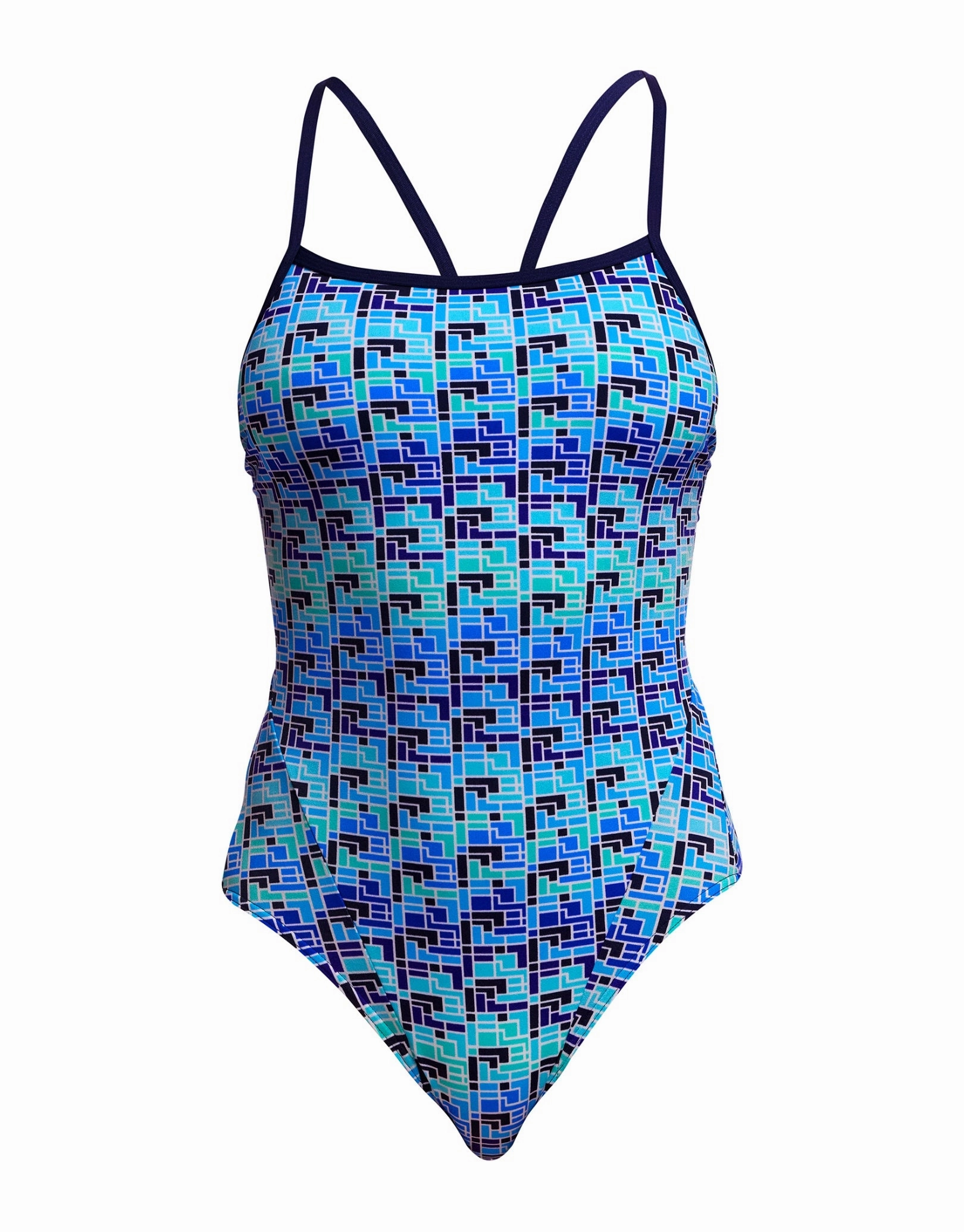 Jack Stack Single Strap Swimsuit - Blue