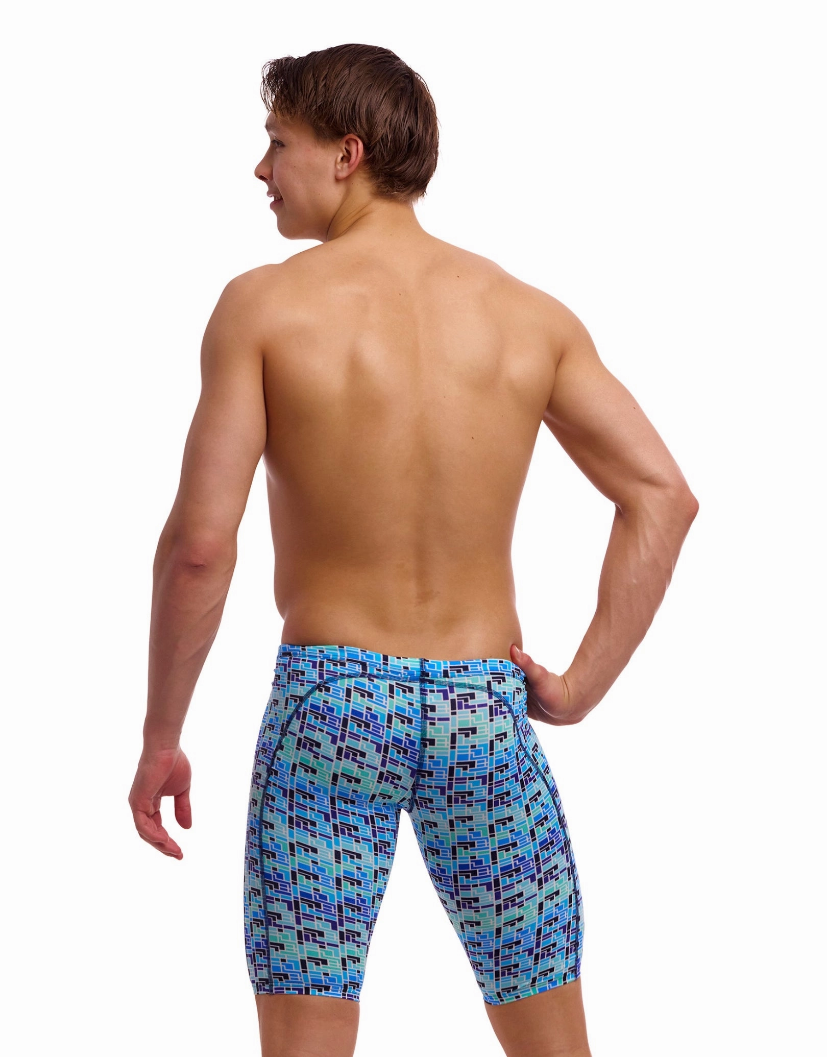 Jack Stack Swim Training Jammer - Blue