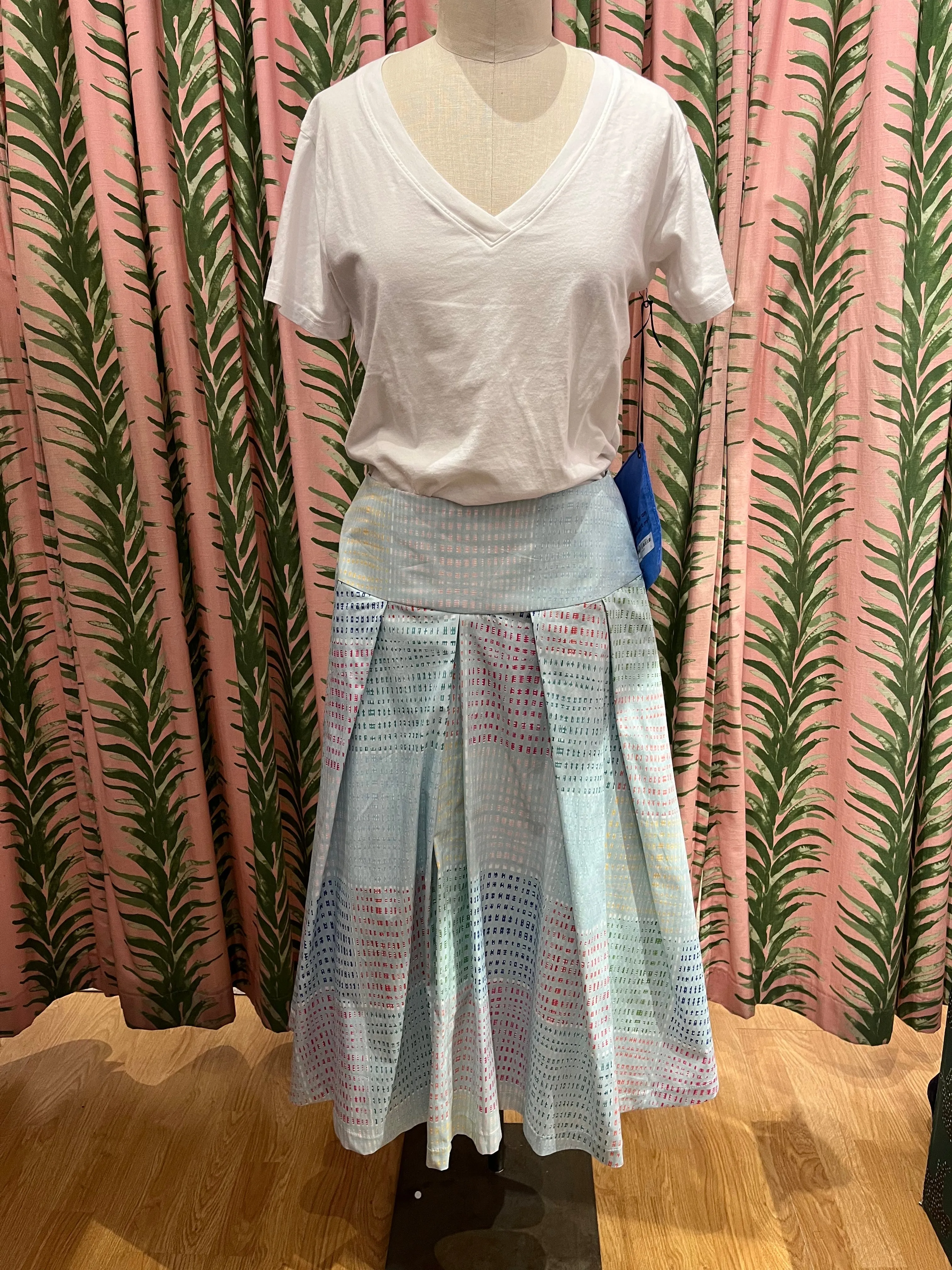 Jackie Skirt in Big Madras