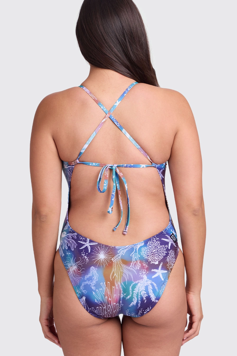 Jackson 4 One Piece Swimsuit - Seawall