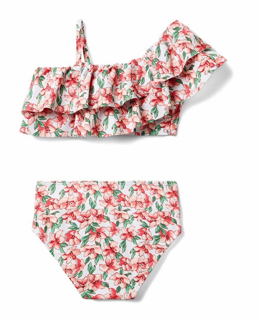 Janie and Jack Recycled Floral Ruffle 2pc Swimsuit