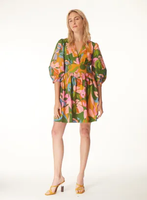 Jenna Dress in Tropical Delight