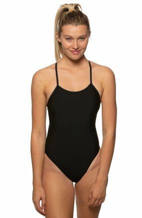 Jess One Piece Swimsuit - Contrasts all purpose swimwear, comfortable swimwear for everyone