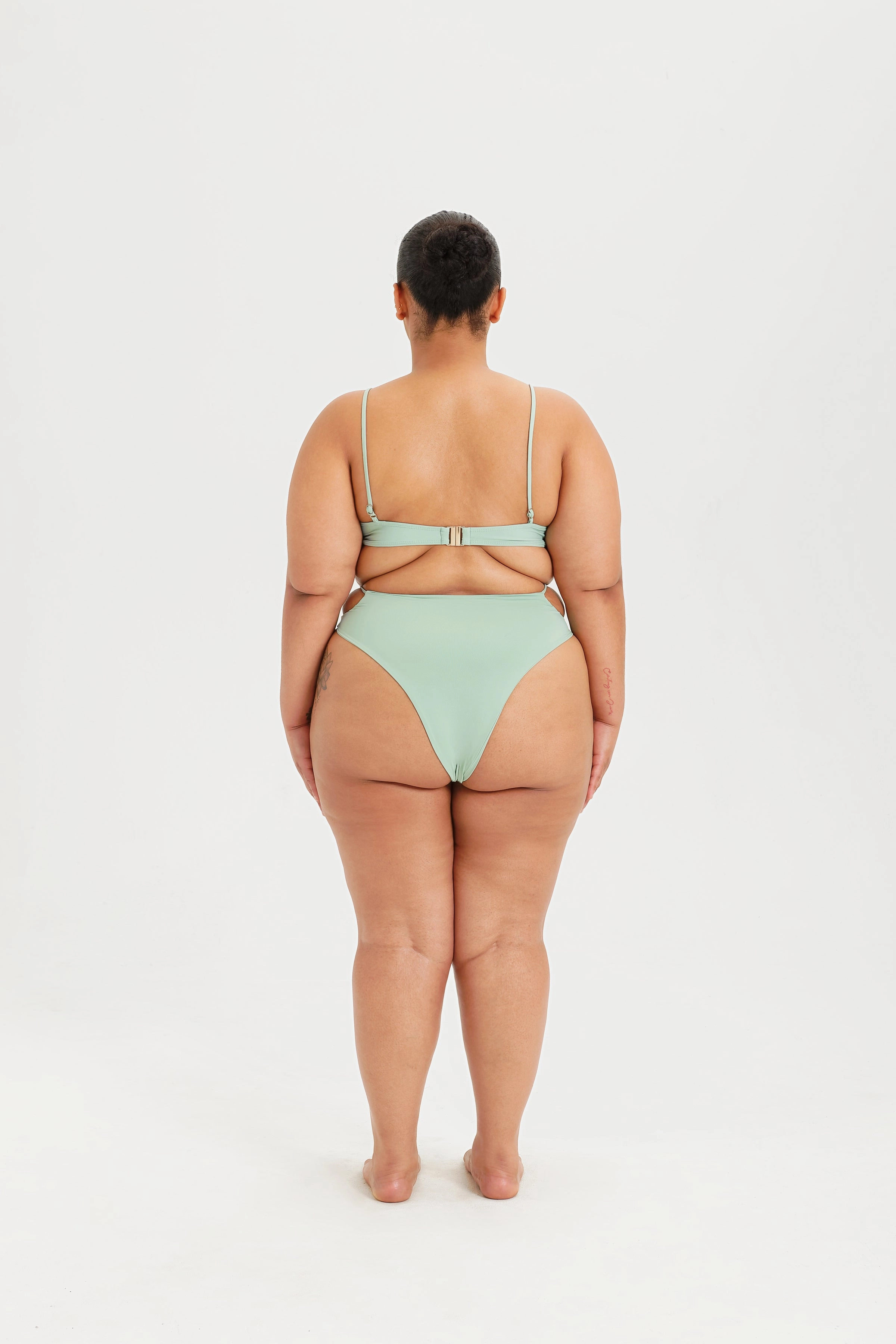 Jo Bottom - Sage soft fabric swimwear women, resort swimwear for ladies