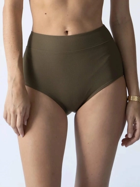 Joana - High Rise Moderate Coverage Swim Bottom | Safari womens athletic swimwear, performance swimwear for women
