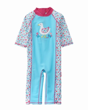 JoJo Maman Bebe One-Piece Sun Protection Suit cute swimsuits for teen girls, modest teen swimwear