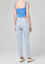 Jolene High Rise Straight in Ace High