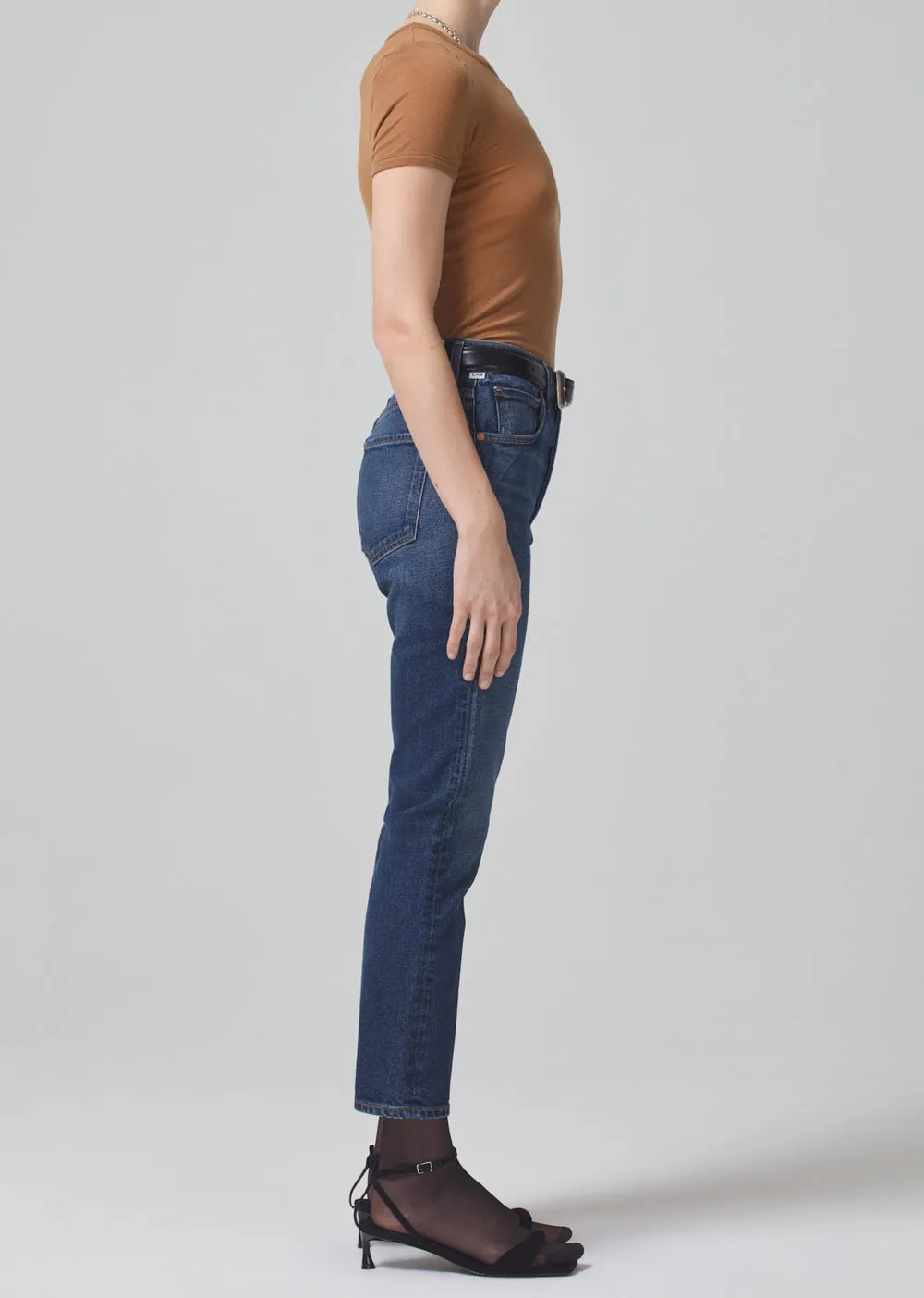 Jolene High Rise Vintage Slim in Everdeen