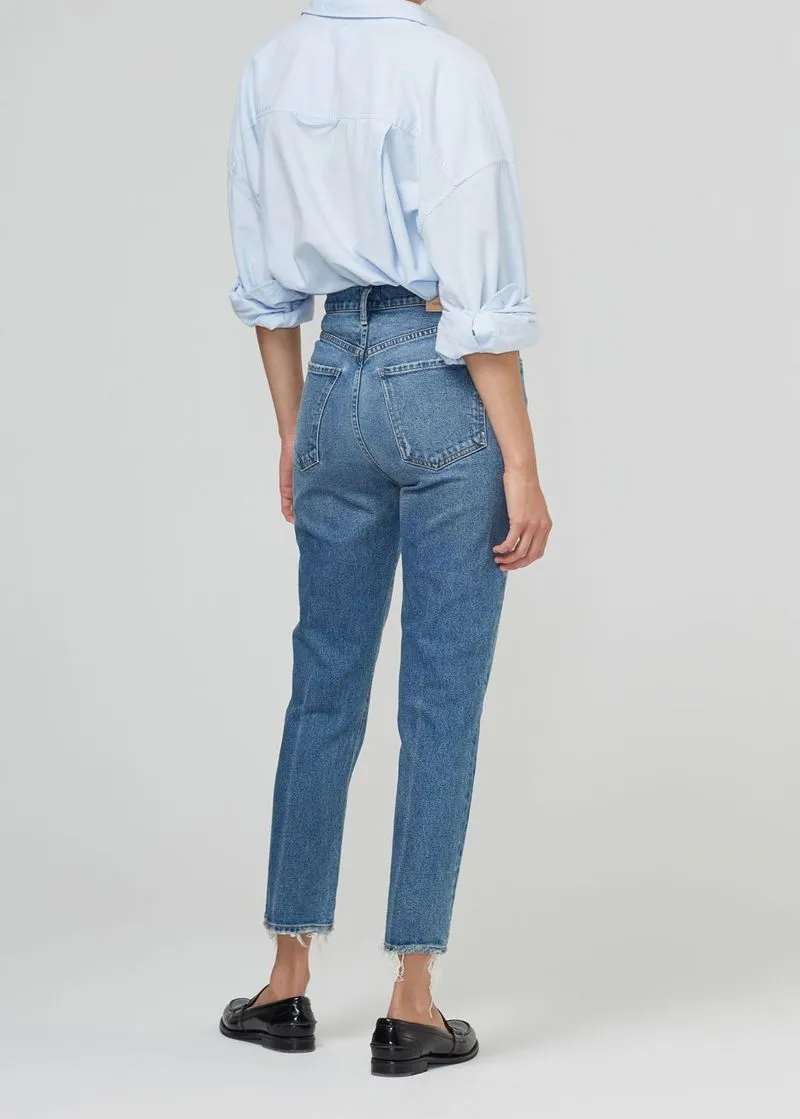 Jolene High Rise Vintage Slim Jean in Dimple
