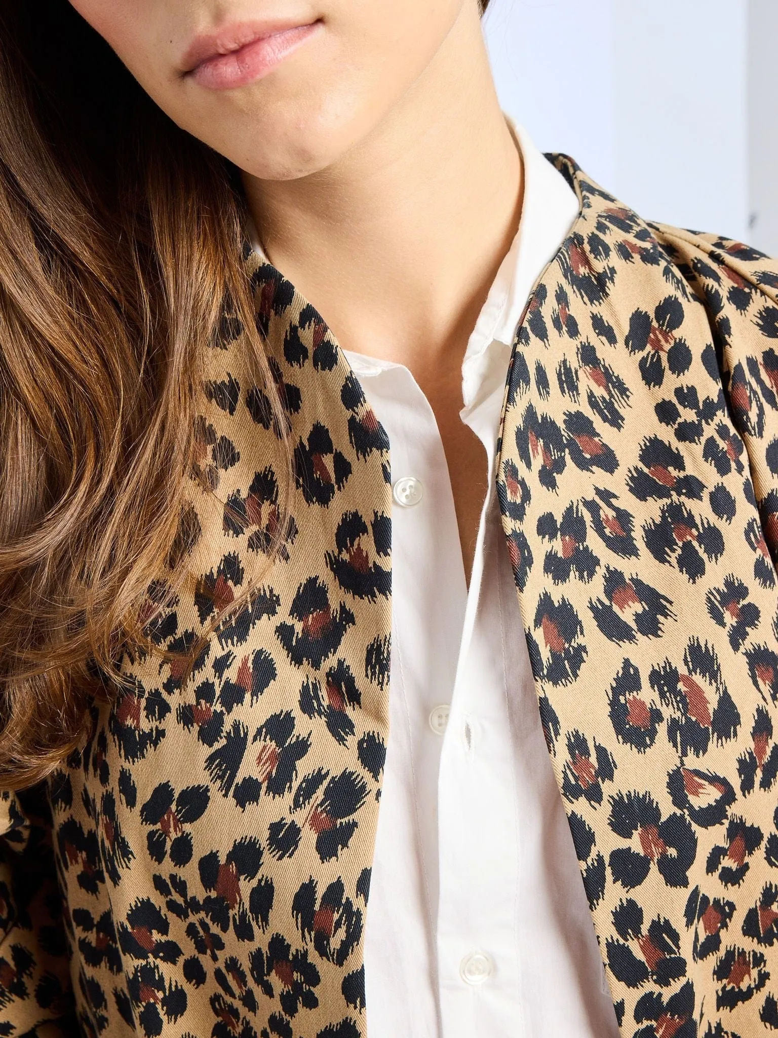 Josephine Coat in Cheetah