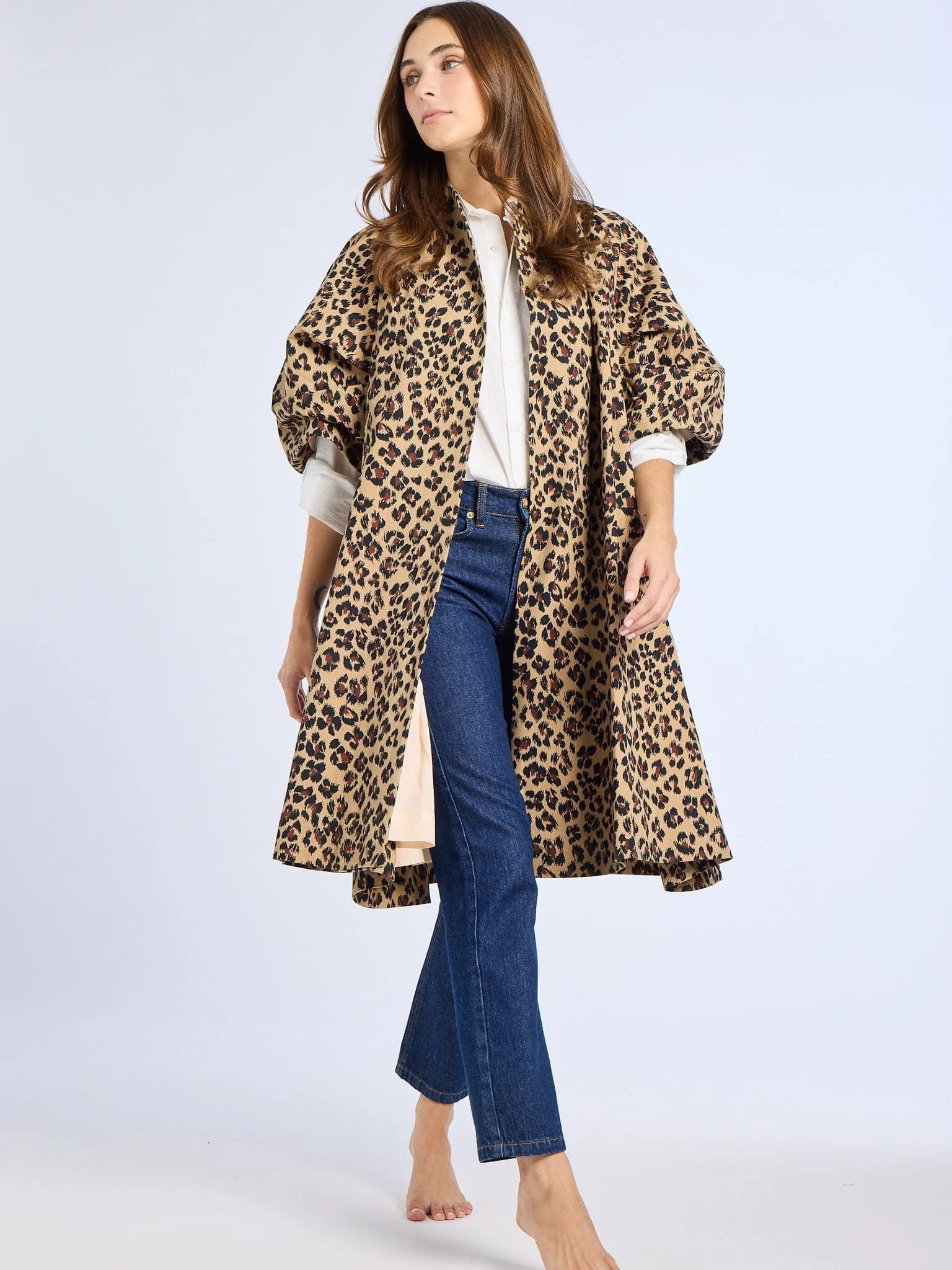 Josephine Coat in Cheetah