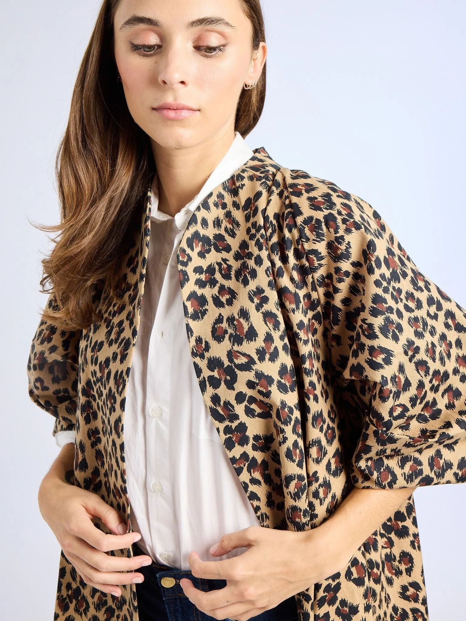 Josephine Coat in Cheetah