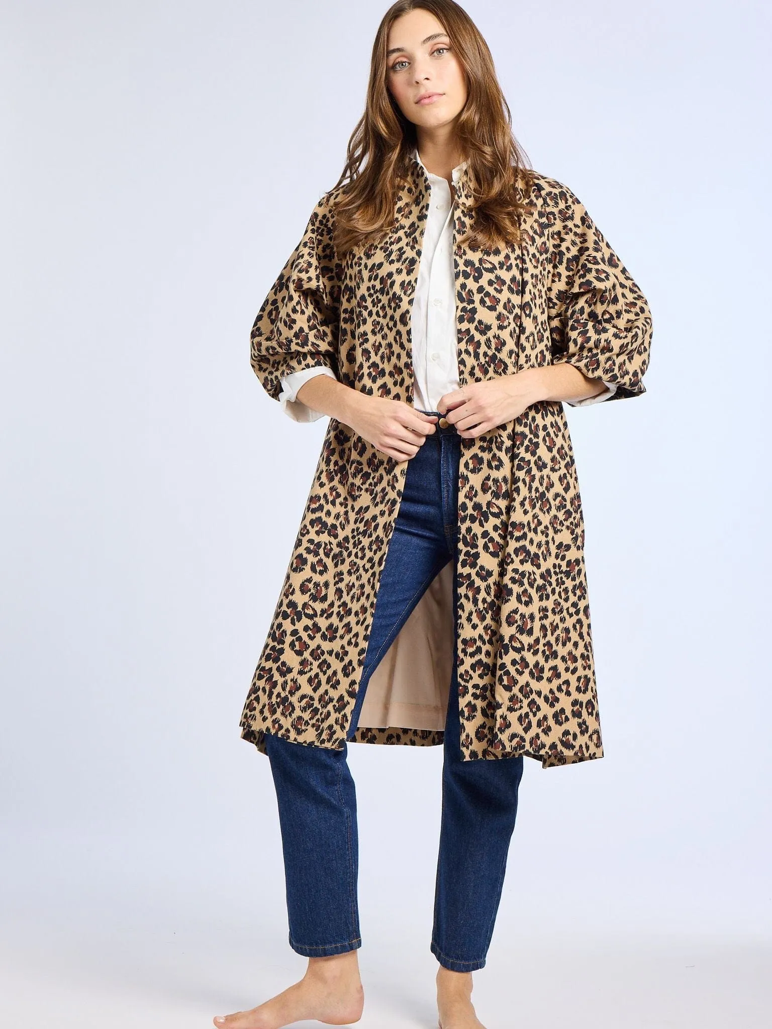 Josephine Coat in Cheetah