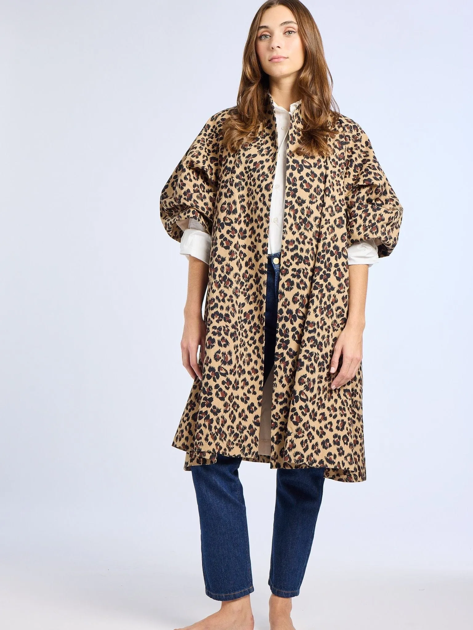Josephine Coat in Cheetah