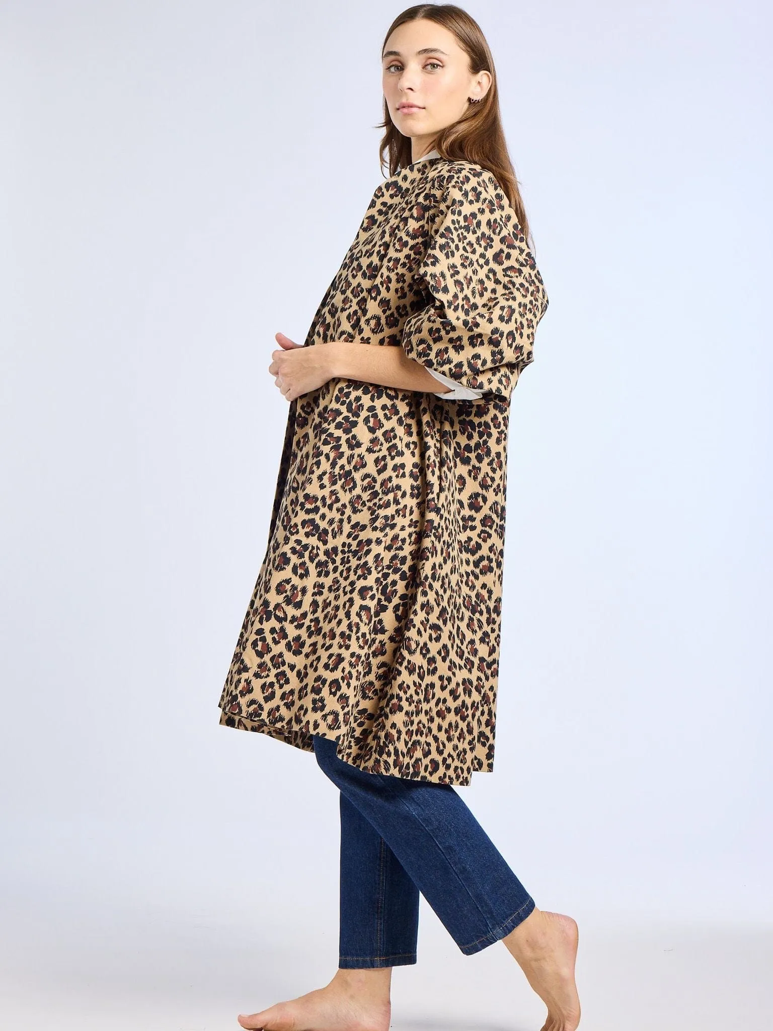 Josephine Coat in Cheetah