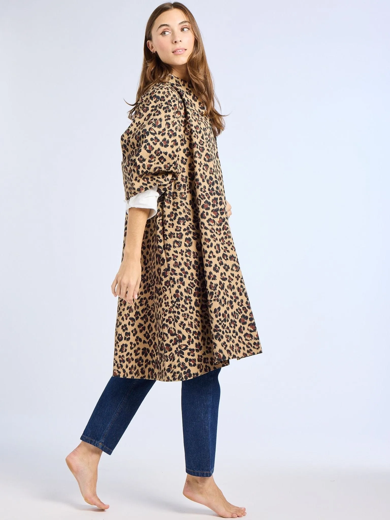 Josephine Coat in Cheetah