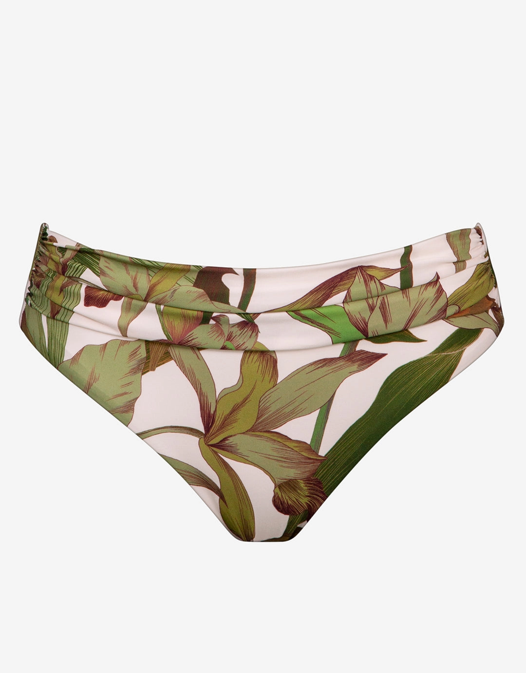 Journey Gathered Band Bikini Pant adjustable swim bottoms women, flattering bikini bottoms