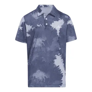 Junior adidas Flower Mesh Golf Polo Shirt HR5296