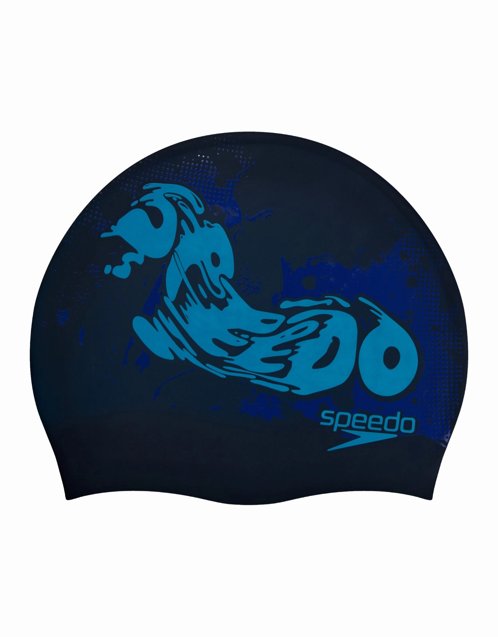 Junior Slogan Print Silicone Swim Cap speedo mens swimwear, speedo training swimsuits