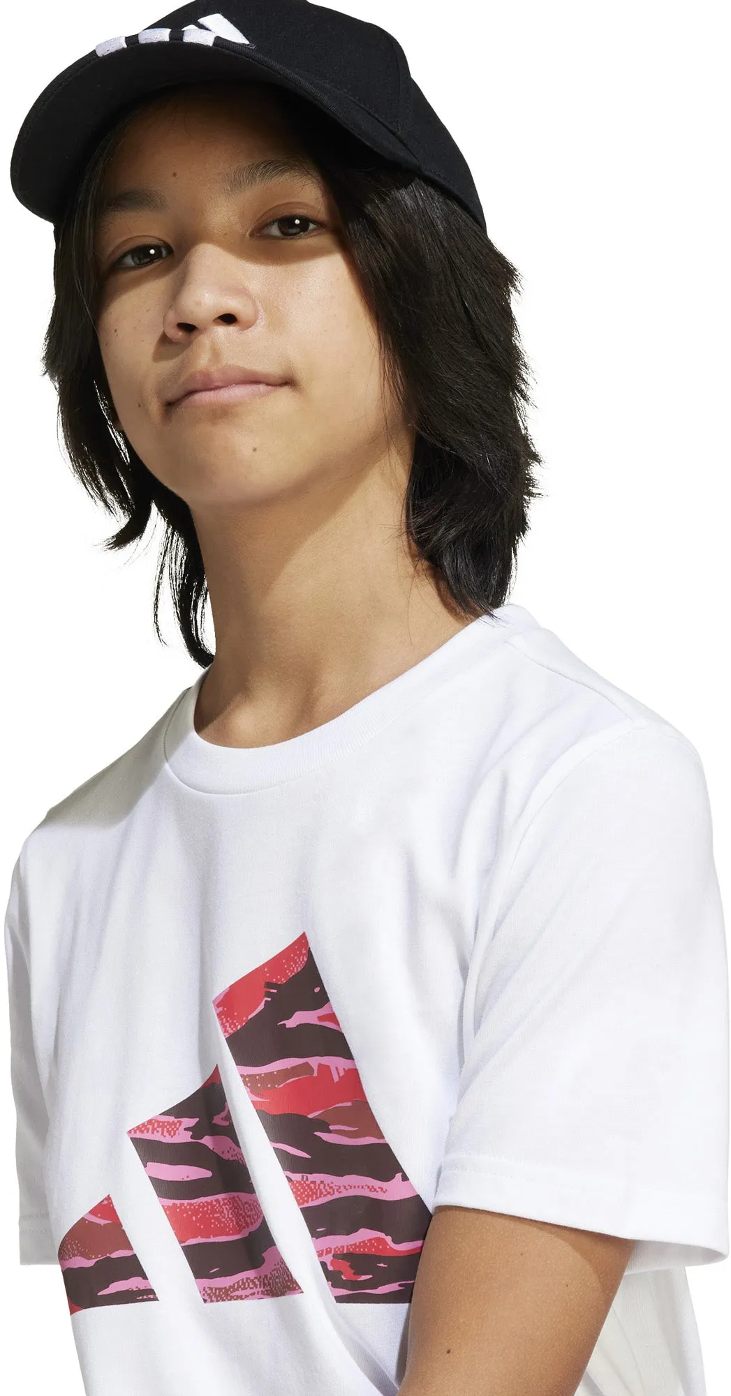 Junior's Camo Graphic T-Shirt