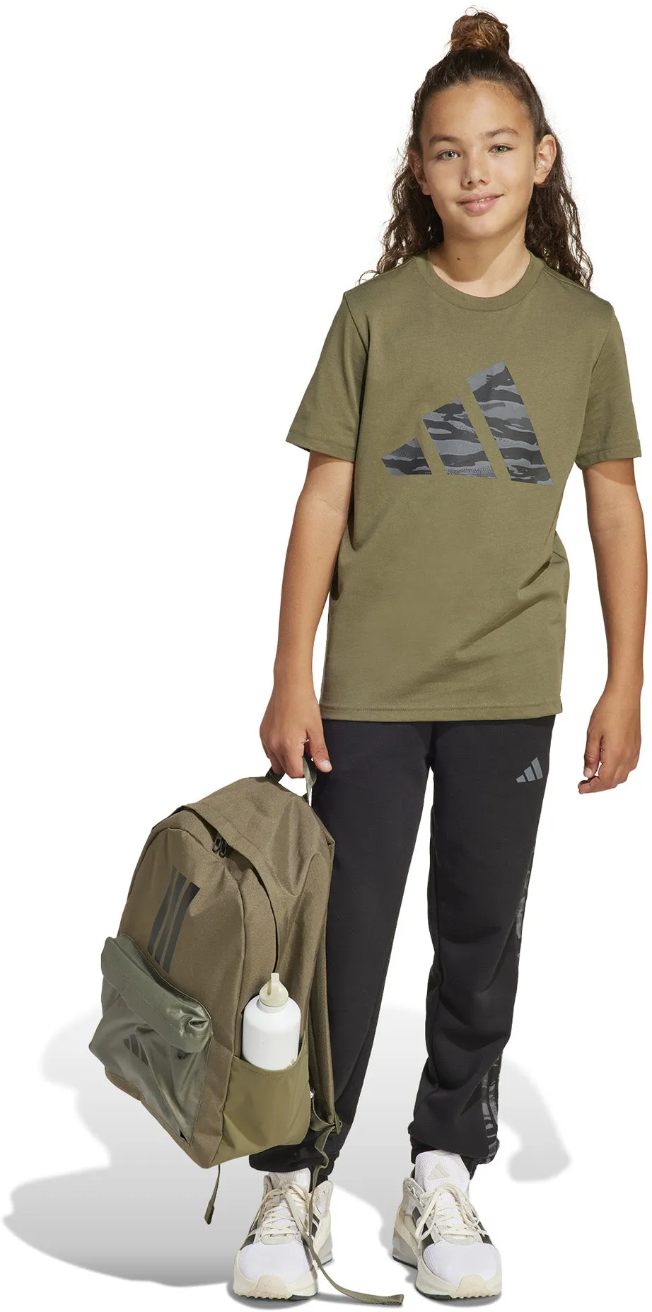 Junior's Camo Graphic T-Shirt