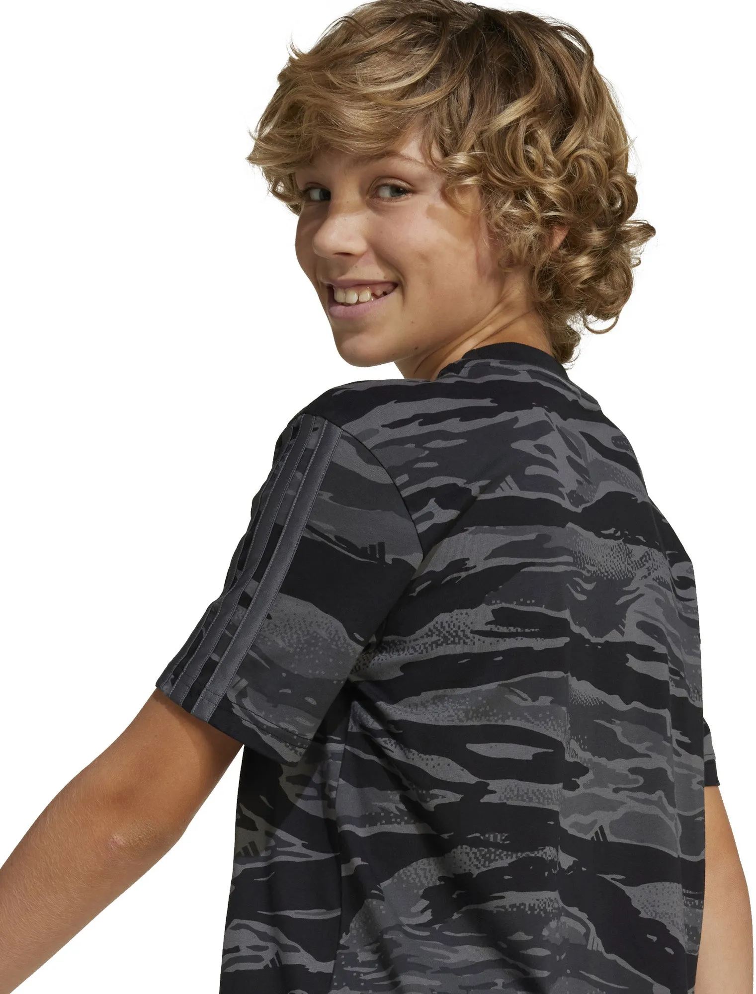 Junior's Seasonal Essentials Camo T-Shirt