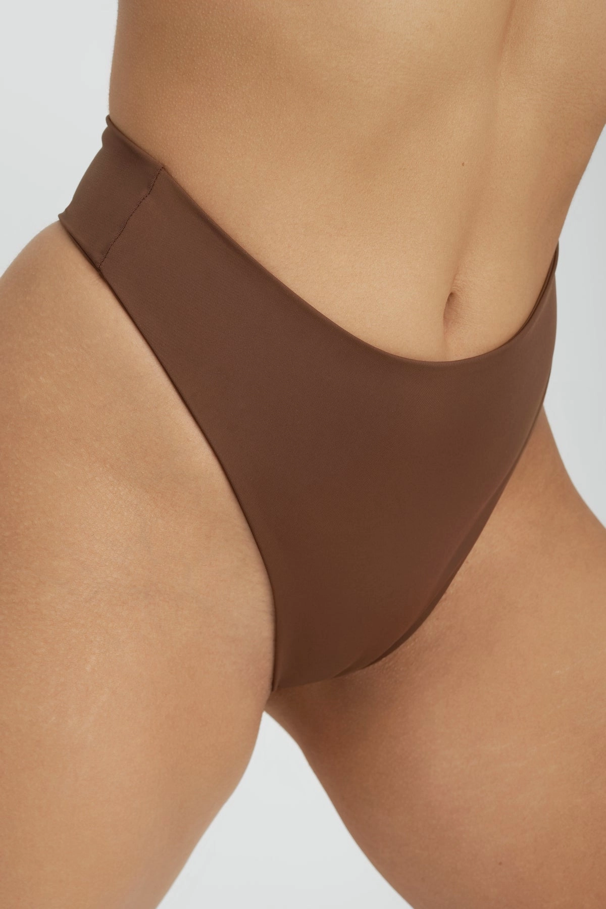Kai High Waist Bottom - Chocolate