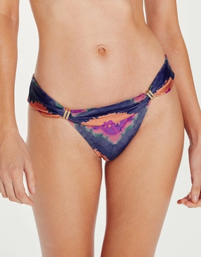Kamau Bia Tube Bikini Pant adjustable swim bottoms women, flattering bikini bottoms