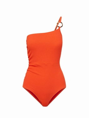 Kara One Piece In Flame Texture high waist swimwear women, swimsuit for women beachwear