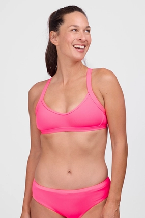 Kathleen Bikini Top - Hot Pink all purpose swimwear, comfortable swimwear for everyone