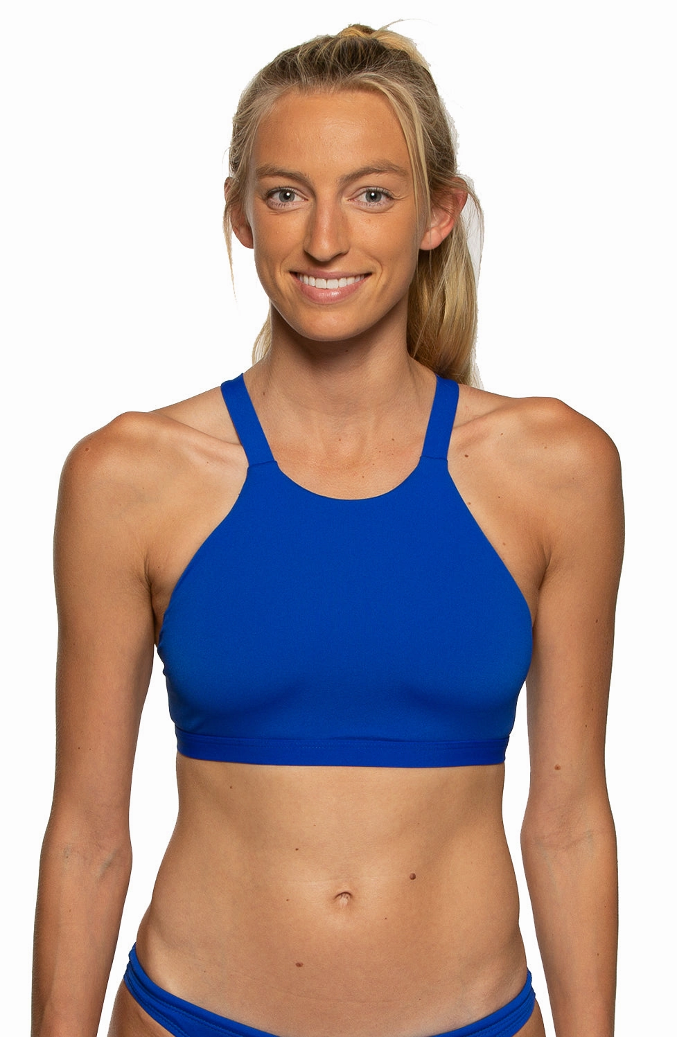 Kaylee Bikini Top - Blueberry