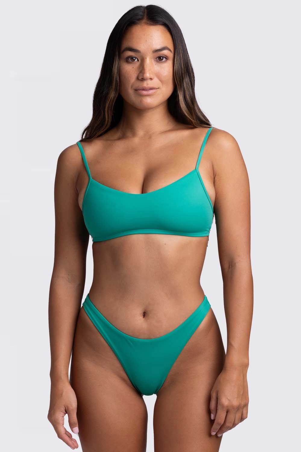 Kelia Bikini Bottom - Monstera inclusive swimwear styles, all season swimwear options