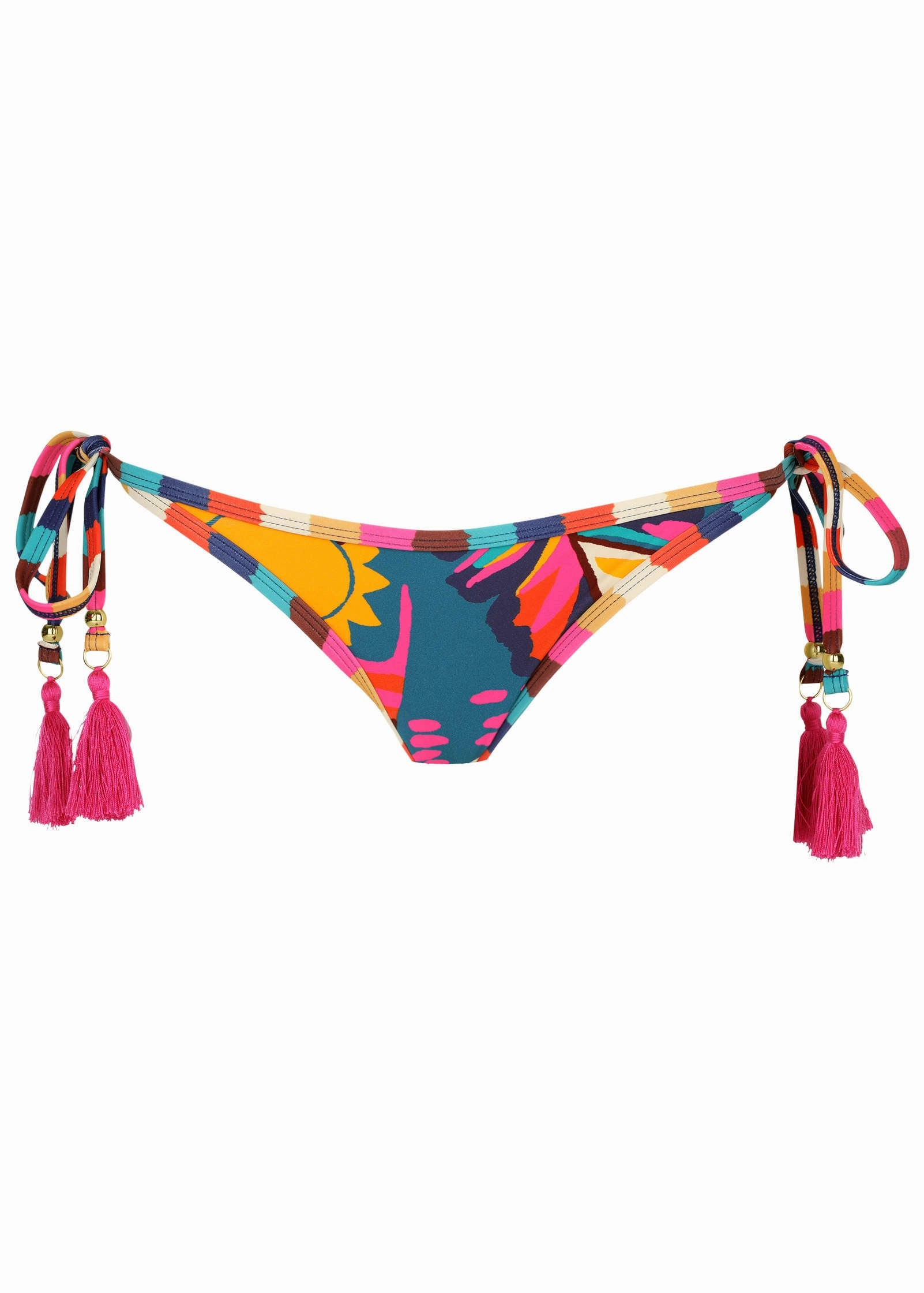 Key West Tie Side Moderate Bottom - Retro Chicka Combo