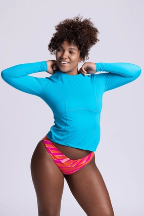 Kianda Bikini Bottom - Mystic all types of swimwear, full coverage swimwear for all ages