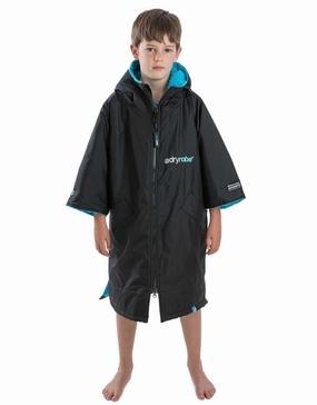 Kids Advance Short Sleeve Robe 5-9 yrs dryrobe changing robes, waterproof dryrobe swim gear