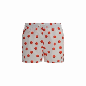 Kiton Logoed Men's Swimshorts mens full coverage swimwear, stylish mens swim trunks