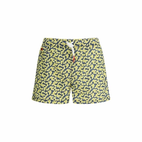 Kiton Logoed Men's Swimshorts mens full coverage swimwear, stylish mens swim trunks