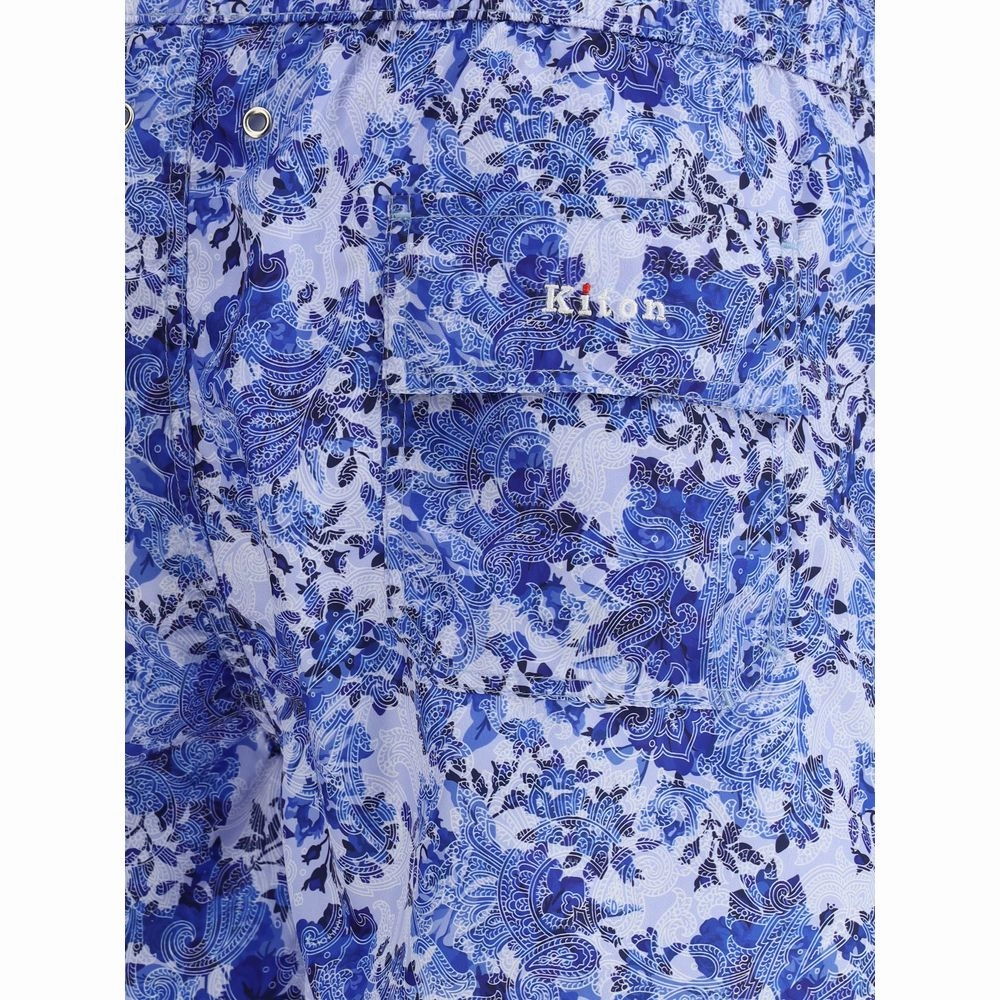 Kiton Paisley print Men's Swimshorts