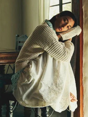 Kitty Pullover in Ivory