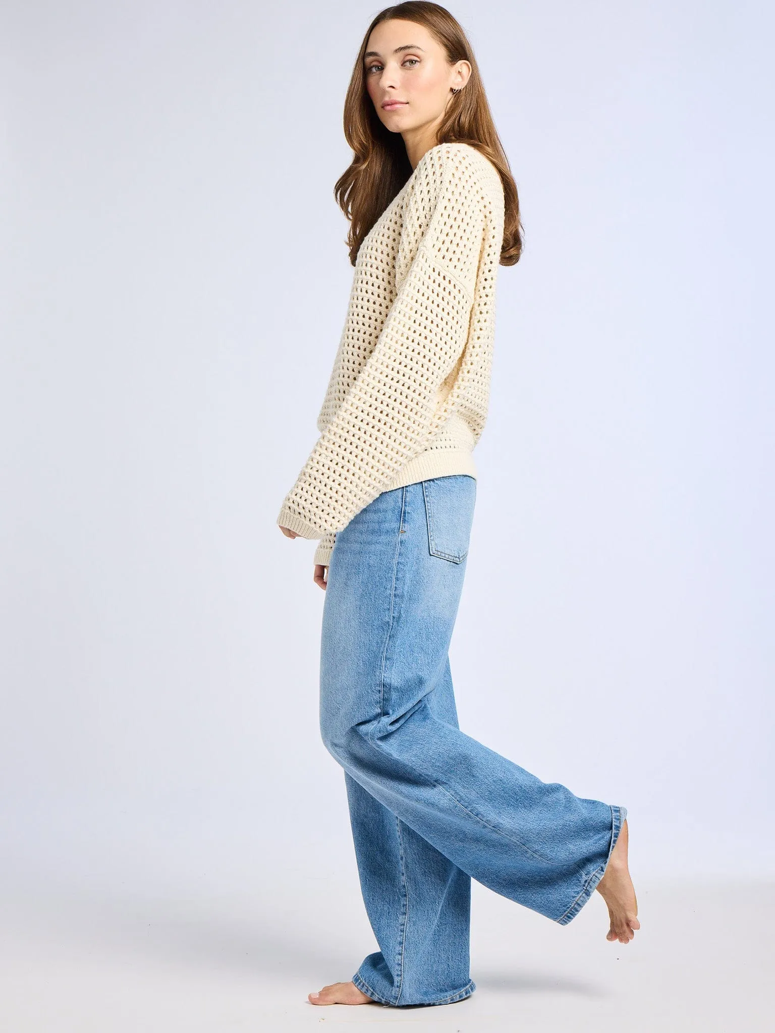 Kitty Pullover in Ivory