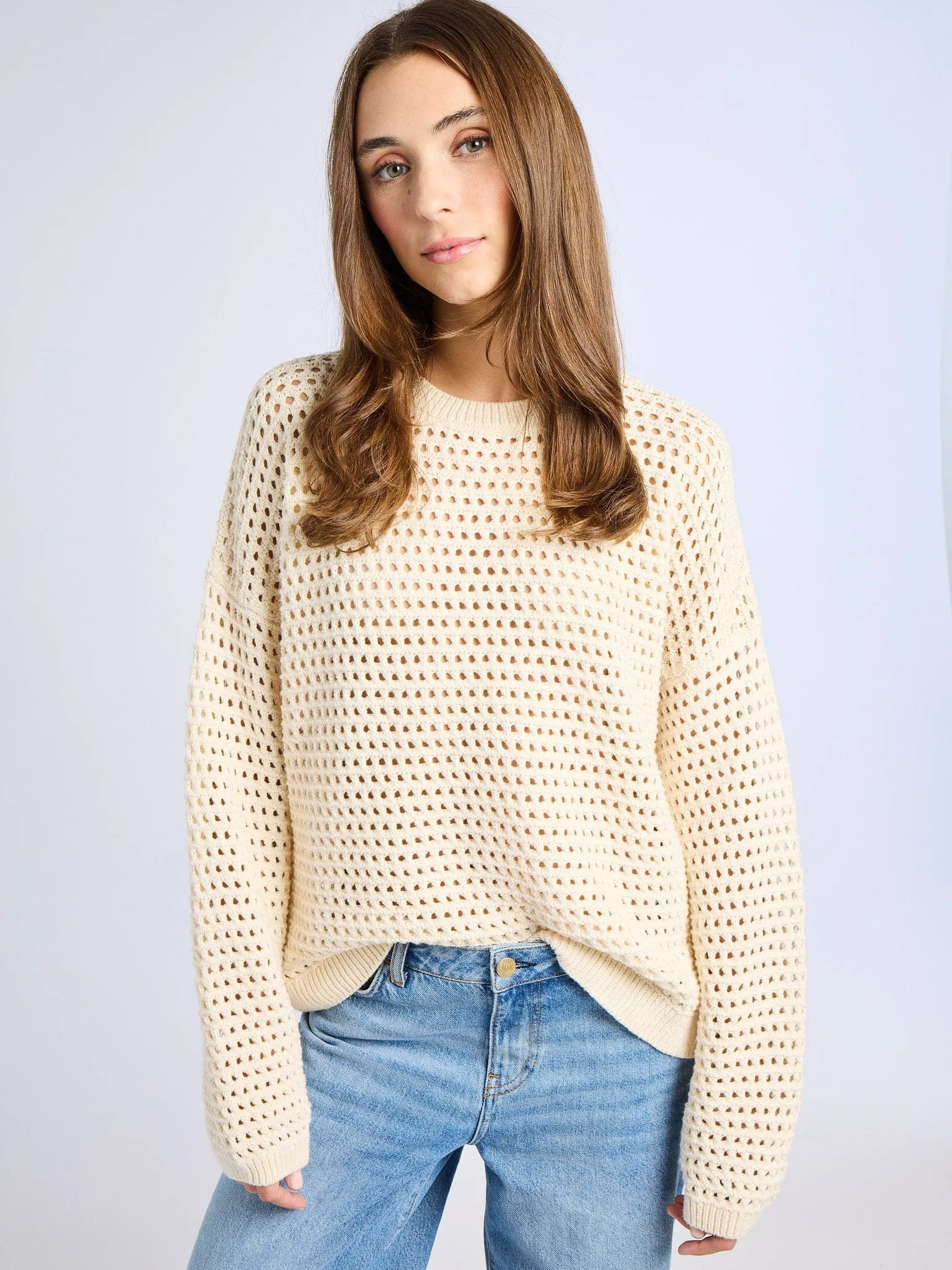 Kitty Pullover in Ivory