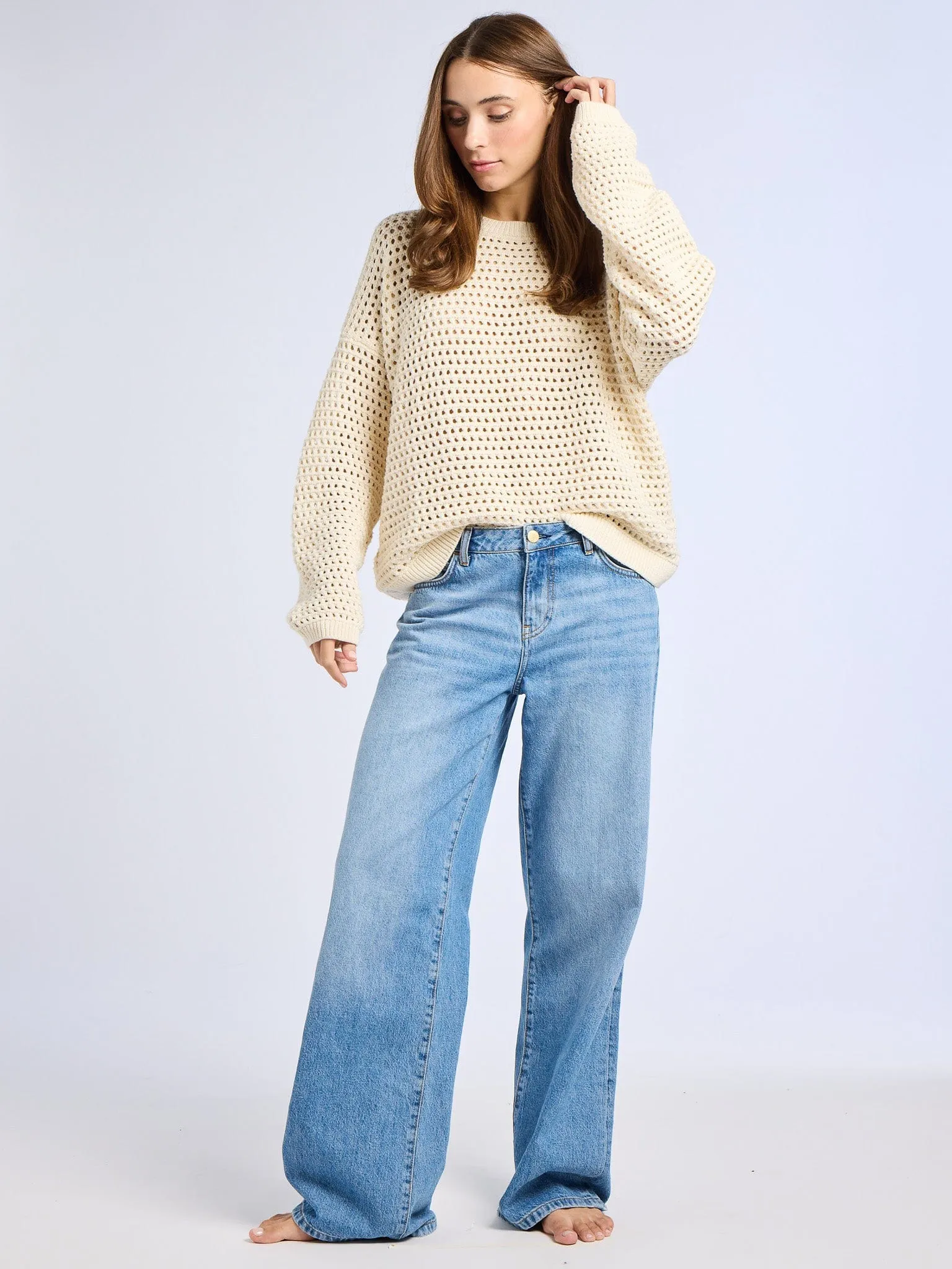 Kitty Pullover in Ivory